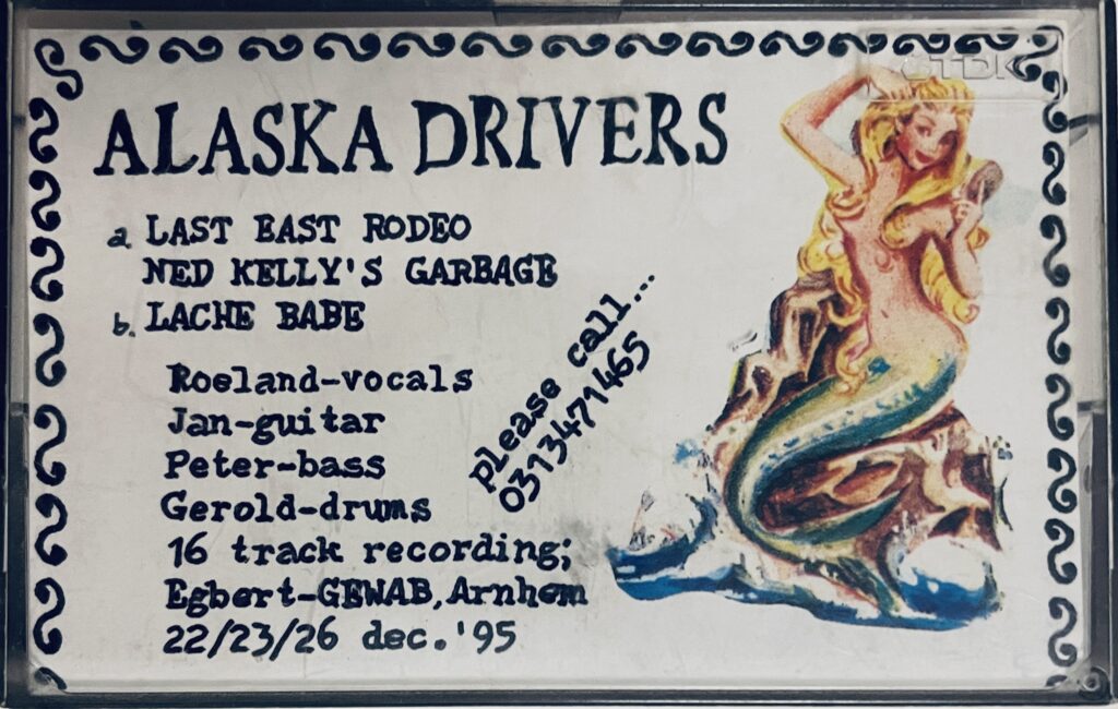 Demotape, democassette, demo Alaska Drivers (Arnhem, 1995)